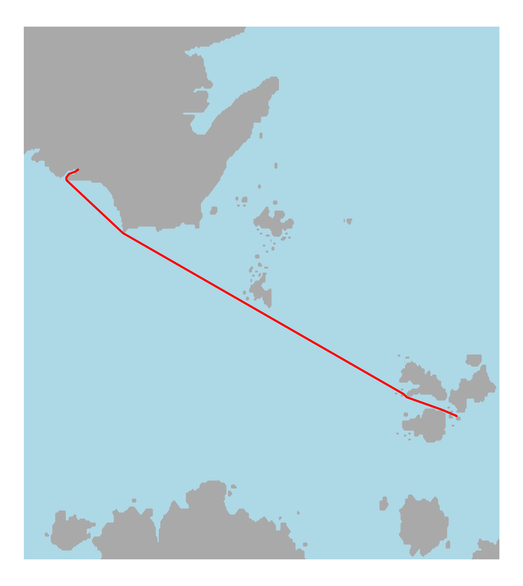 Trajet du jour 6 : Jeudi